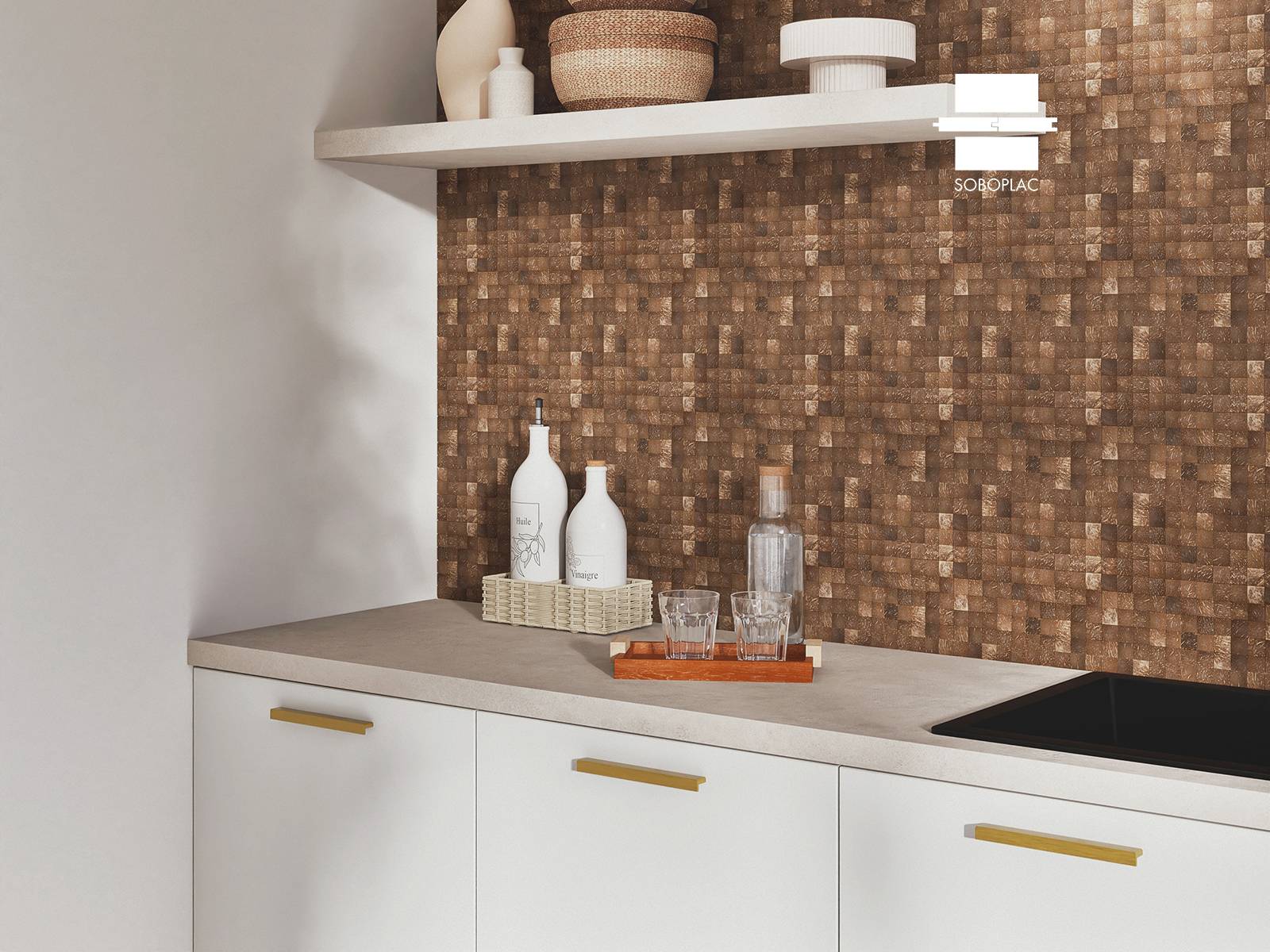 NUTS - PAREMENT MURAL EN COCO NT-02-SKIN