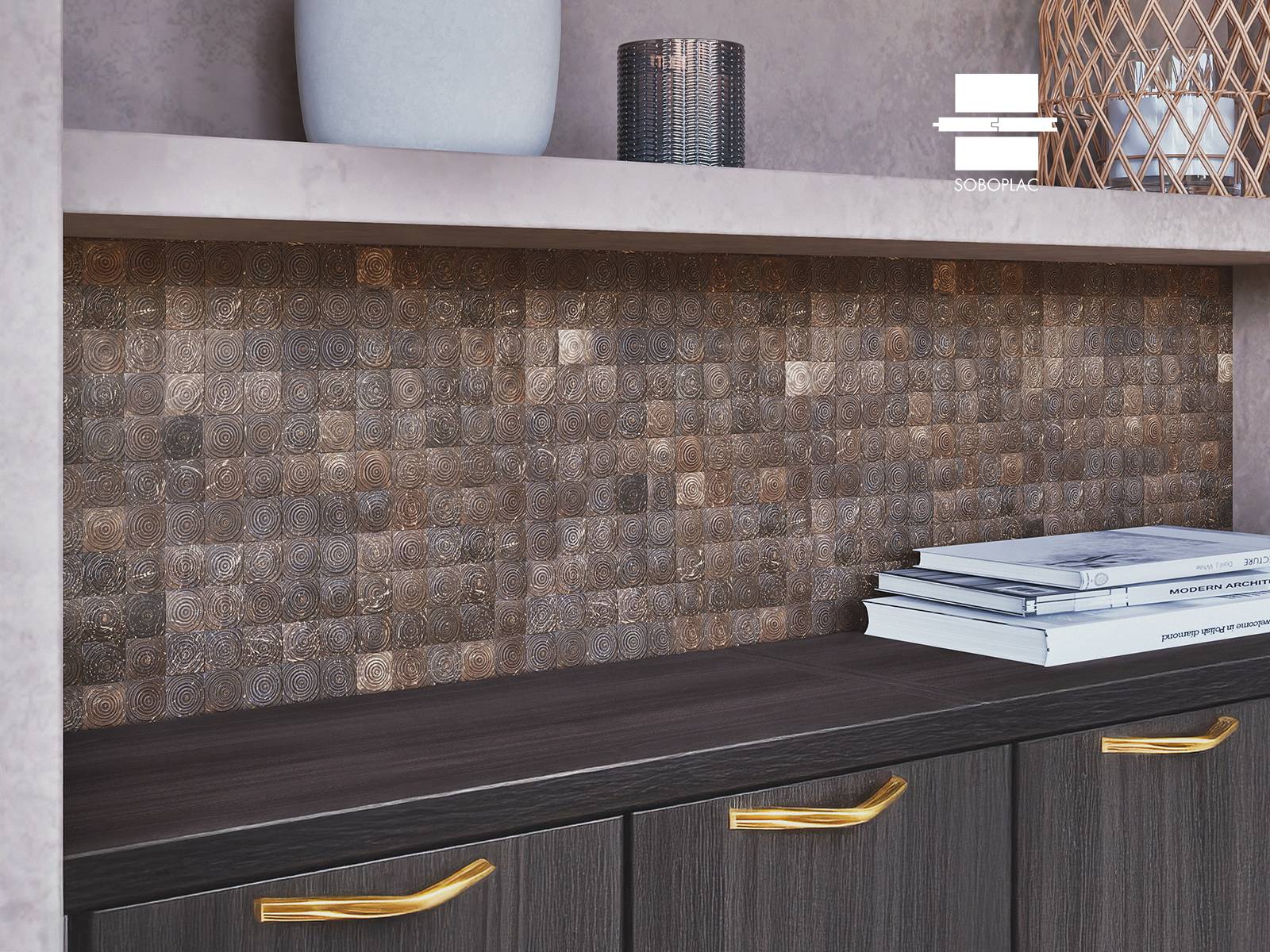 NUTS - PAREMENT MURAL EN COCO NT-07-GROOVE