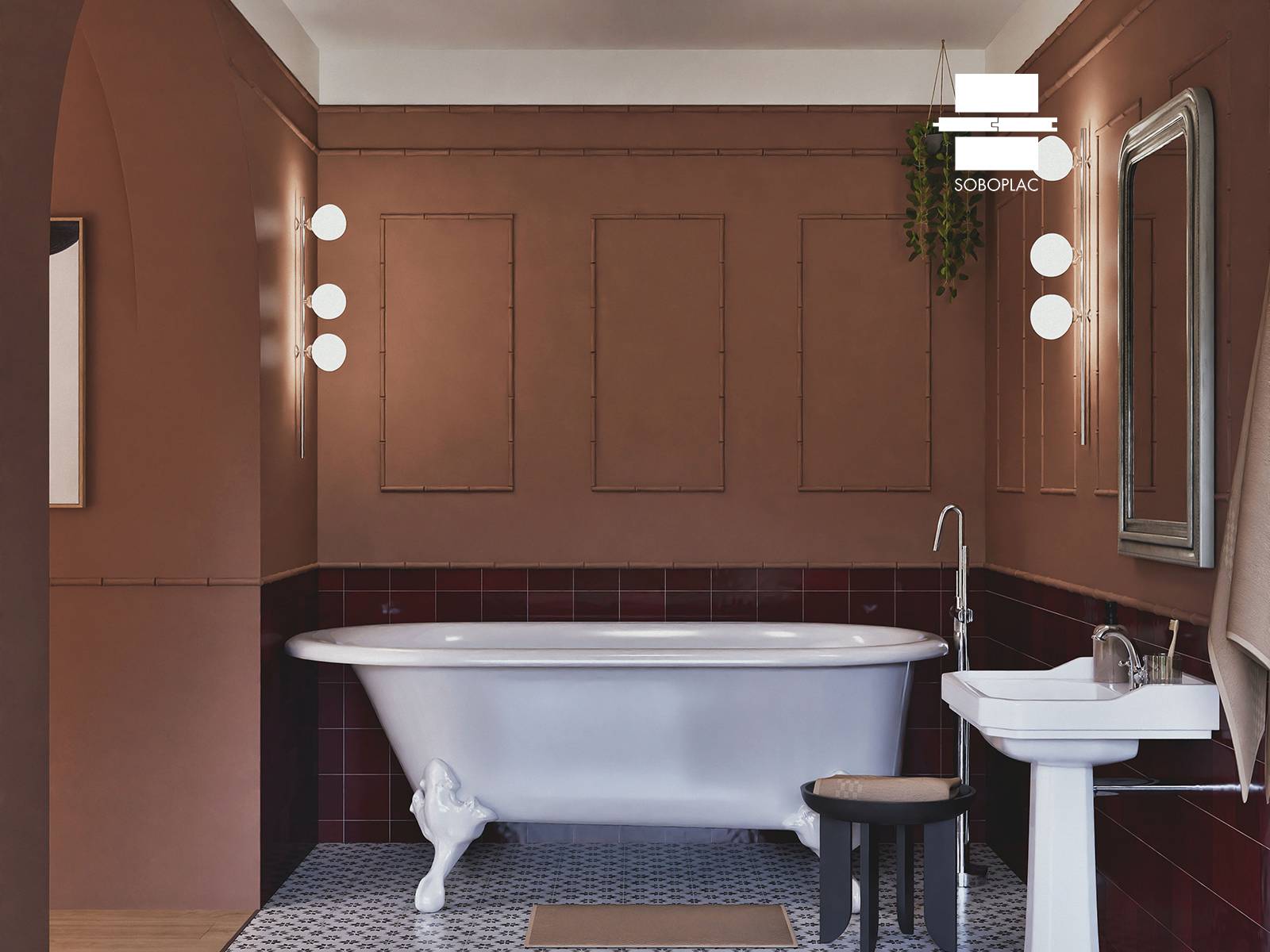 Baguette d'ornement BAMBOO gamme OPERA – 2 diamètres disponibles (20 et 26 mm)