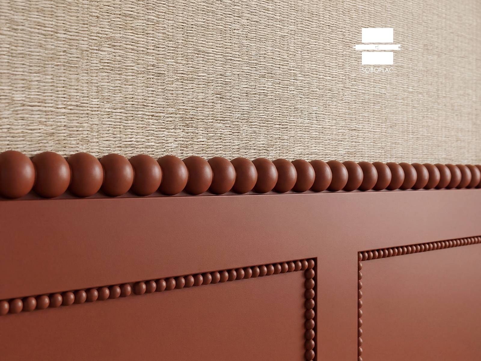 Baguette d'ornement PERLA, gamme OPERA – 3 diamètres disponibles (11, 18,5 et 30 mm)