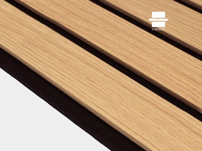 Panneau acoustique lames larges Breda