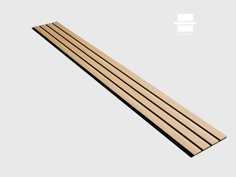 Panneau acoustique lames larges Breda