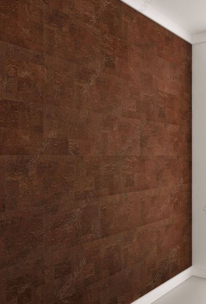 REVETEMENT MURAL LIEGE VOUGA NUT BROWN