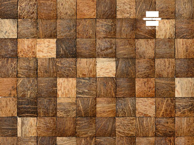 NUTS - PAREMENT MURAL EN COCO NT-01-GRAIN