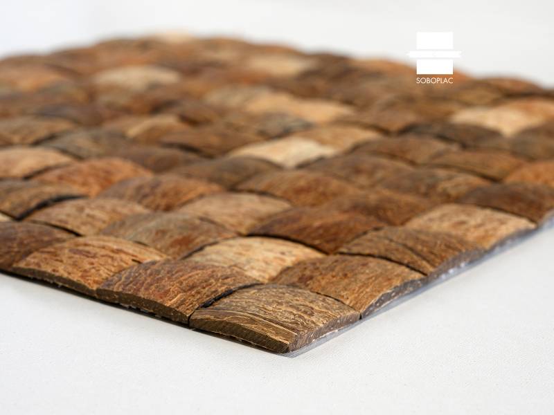 NUTS - PAREMENT MURAL EN COCO NT-01-GRAIN