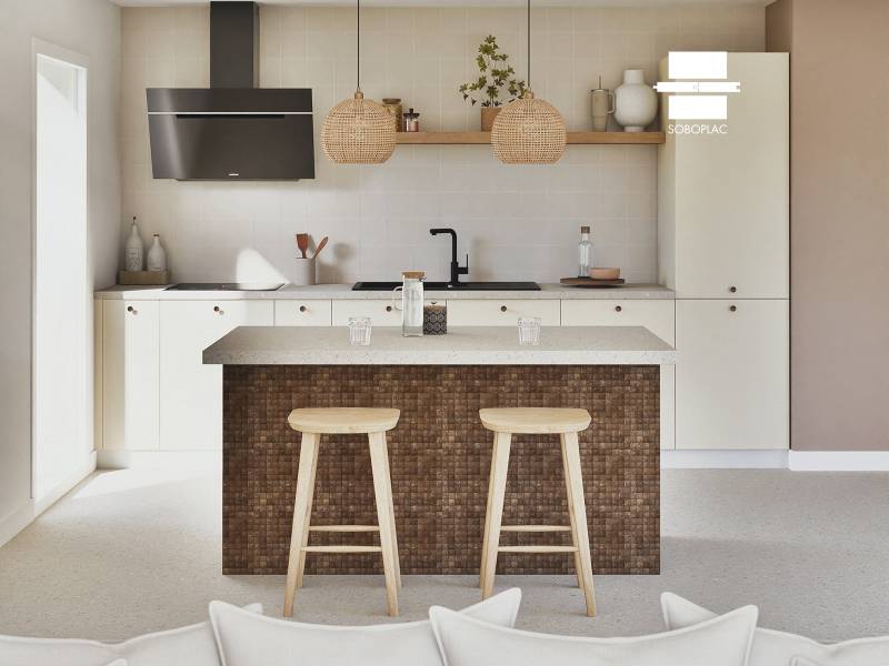 NUTS - PAREMENT MURAL EN COCO NT-03-SHELL