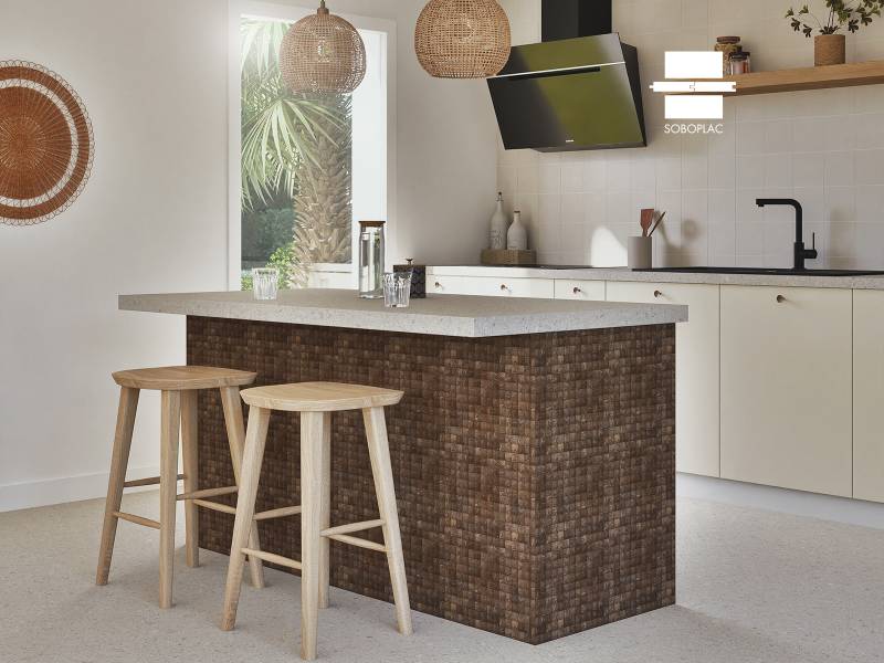 NUTS - PAREMENT MURAL EN COCO NT-03-SHELL