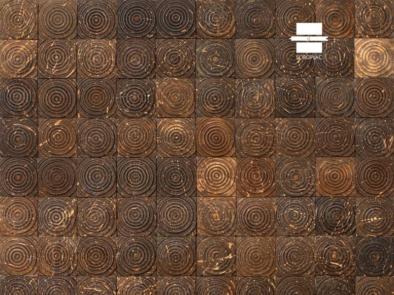NUTS - PAREMENT MURAL EN COCO NT-07-GROOVE