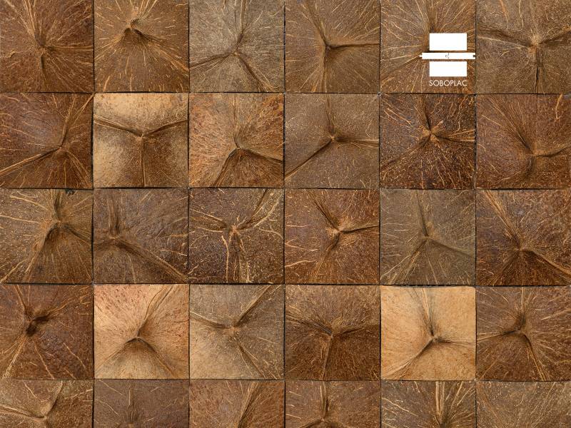 NUTS - PAREMENT MURAL EN COCO NT-08-PEAKS