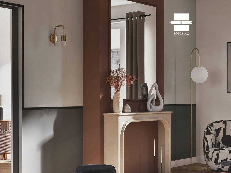 Choisissez la cimaise BOUTONS 32 et offrez à vos intérieurs une finition d’exception. 