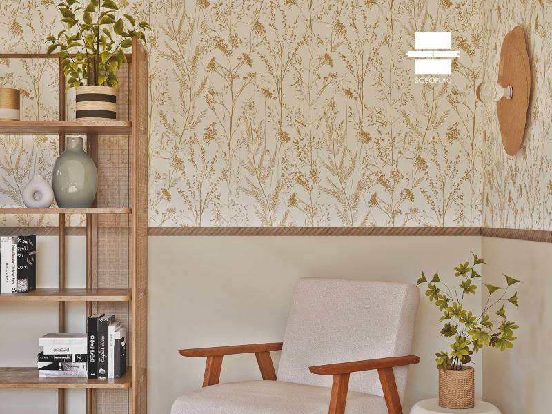 Baguette d'ornement CHEVRON gamme OPERA - diamètre 38 mm