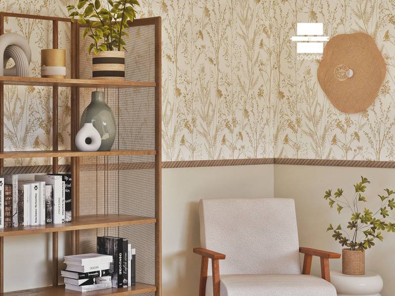 Baguette d'ornement CHEVRON gamme OPERA - diamètre 38 mm