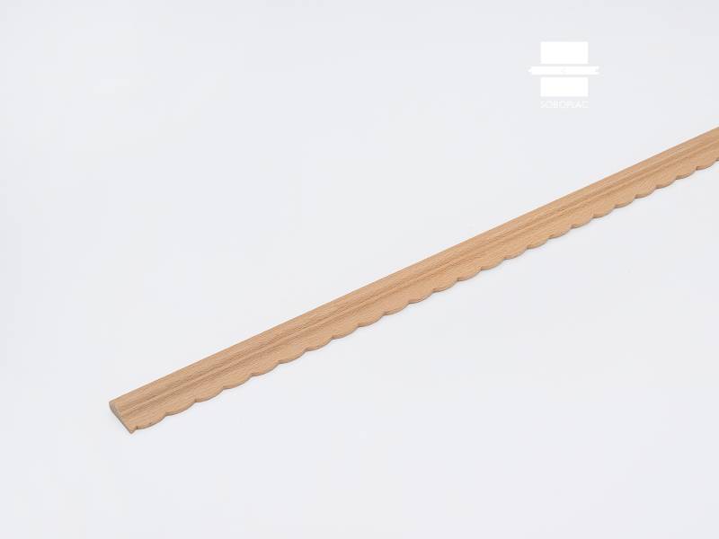 Optez pour notre baguette d'ornement Coquille de notre gamme Opéra, chez nos revendeurs à Lyonnais, pour des murs créatifs