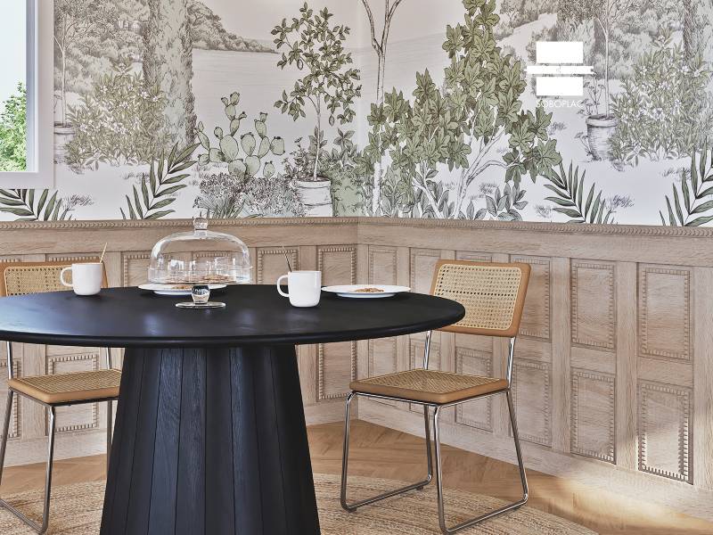 Optez pour la baguette d’ornement MADELEINE 18 pour apporter une note de raffinement subtil à vos projets