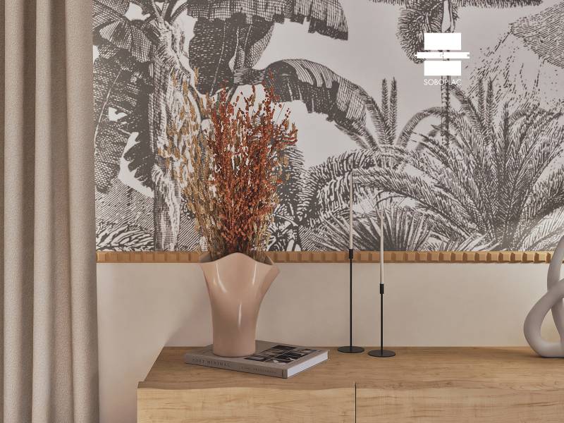 Baguette d'ornement PONT NEUF gamme OPERA - diamètre 35 mm