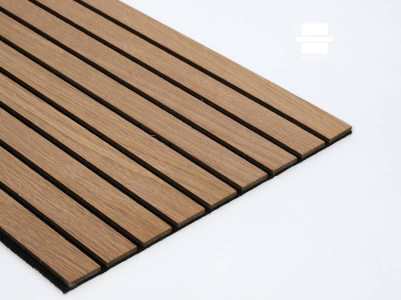 Trouvez le revendeurs bordelais proche de chez vous et découvrez notre panneau mural acoustique flexible effet tasseau chêne naturel (réf. TF140)