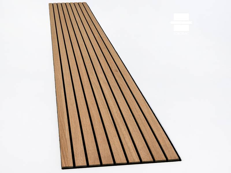À la recherche de notre panneau mural acoustique flexible effet tasseau chêne naturel (réf. TF140) à Paris ? Consultez nos revendeurs