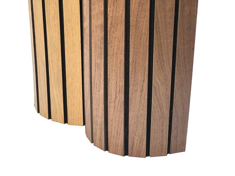 PANNEAU MURAL ACOUSTIQUE TASSOFLEX EFFET TASSEAU NOYER NATUREL VERNI TFV130