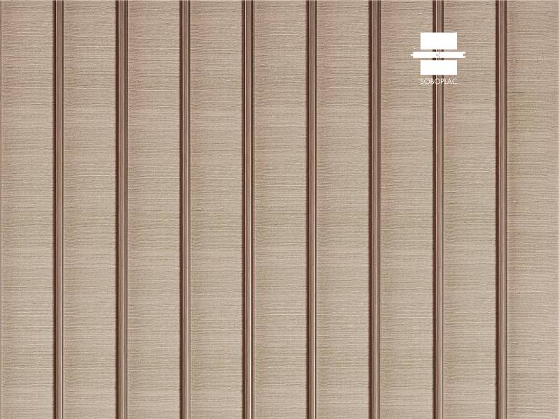 PANNEAU MURAL EFFET TEXTILE PANELIO VERNE BEIGE